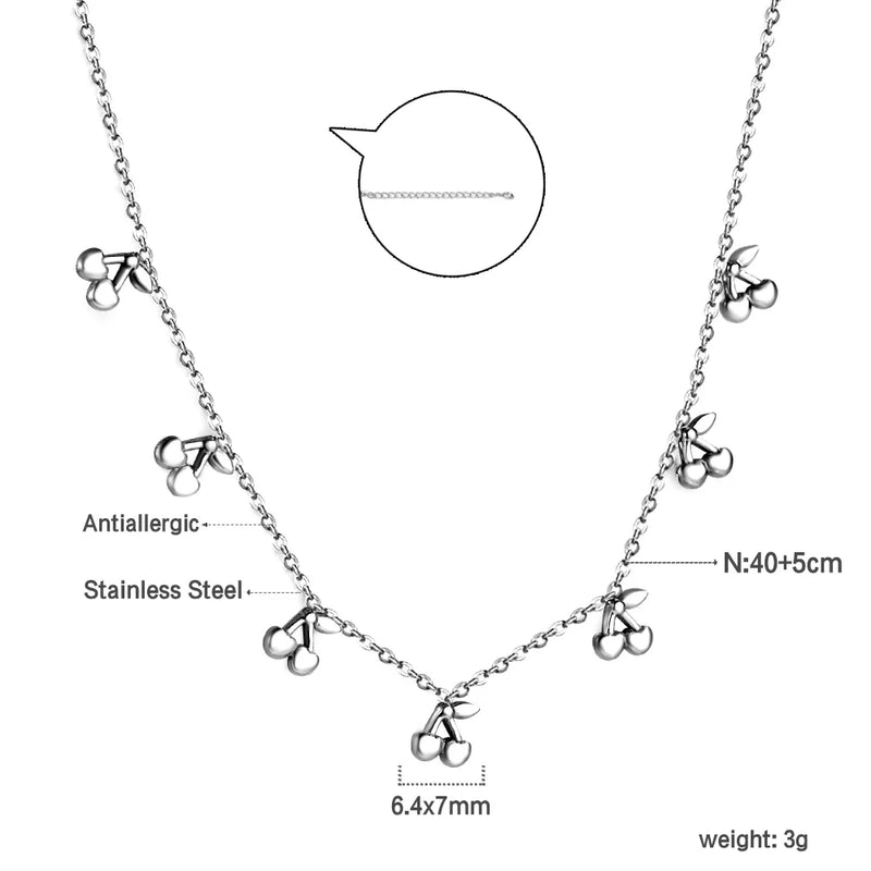 Dragonfly Necklace Acrylic Butterflies Charms Clavicle Chain Jewelry