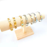 Stainless Steel Cuff Bangles For Woman