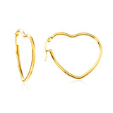 Big Circle Hoop Earrings Classic Sterling Steel Women Jewelry