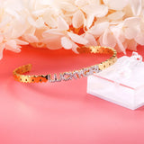 Zirconia Stone Bangles Women's Bracelets
