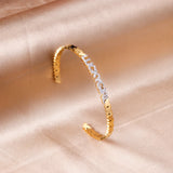 Zirconia Stone Bangles Women's Bracelets