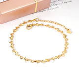 Romantic Dolphin Stainless Steel Anklet Bracelet For Women