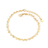 Romantic Dolphin Stainless Steel Anklet Bracelet For Women
