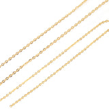 10m Stainless Steel O-Chain Necklaces Silver Bulk Roll