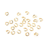 LUXUSTEEL 1000pcs Stainless Steel Jump Rings Split Ring DIY Jewelry Findings