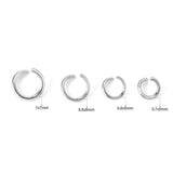 LUXUSTEEL 1000pcs Stainless Steel Jump Rings Split Ring DIY Jewelry Findings