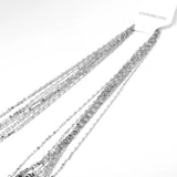 316L Stainless Steel Necklace Lip Shape Link Chains For Pendants