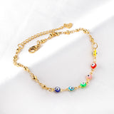 Boho Evil Eye Anklet Leg Chain Summer Jewelry Gift For Women