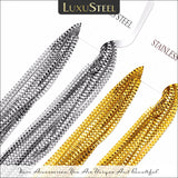 2MM Box Chains Necklace Stainless Steel No Fade DIY Jewelry 10Pcs/Lot