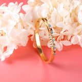 CZ Bangle Bracelet for Women Christmas Accessory