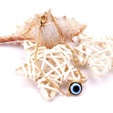 Stainless Steel Eye Link Charm Bangle Bracelet