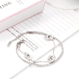 Men's Stainless Steel Roman Number Bracelets