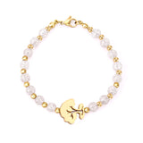 Dragonfly Stainless Steel Link Chain Bracelets