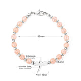Dragonfly Stainless Steel Link Chain Bracelets