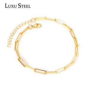 Stainless Steel Anklets Bracelets Classic Style Wedding Daily
