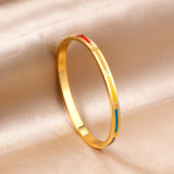 Stainless Steel Bangles For Women Christmas Gift