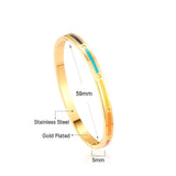 Stainless Steel Bangles For Women Christmas Gift
