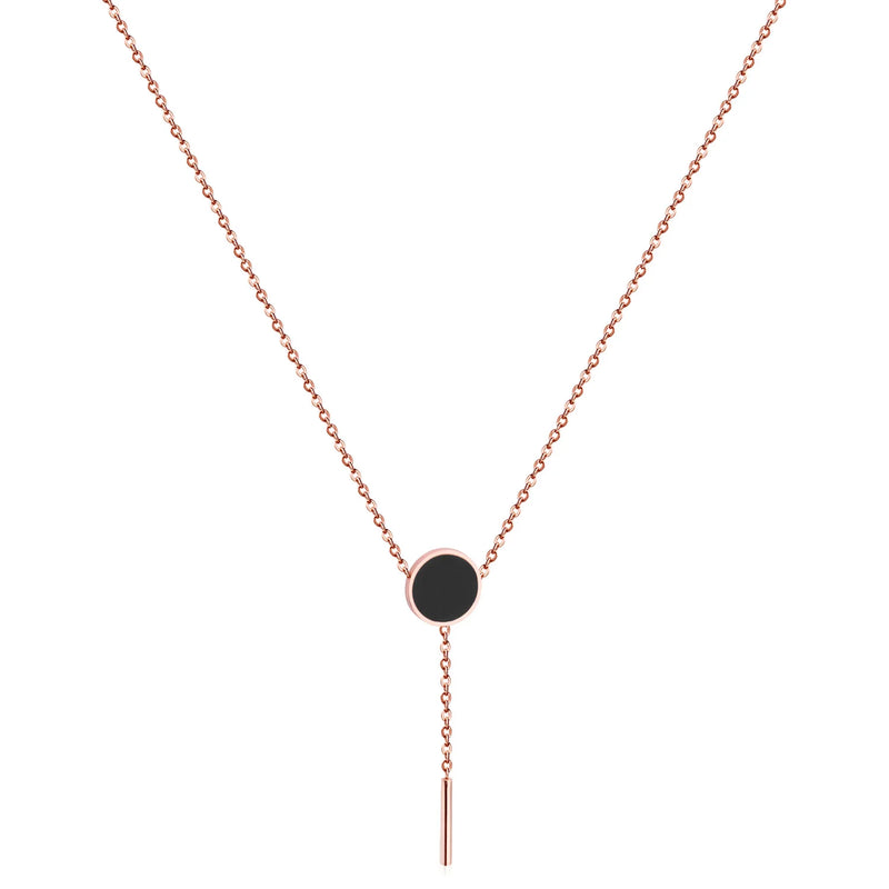 Stainless Steel Star Necklace Women Girl Accessories Tassel Jewelry