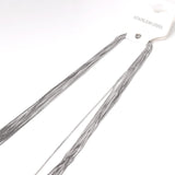 1mm Snake Chains Necklace 10Pcs Stainless Steel Jewelry DIY