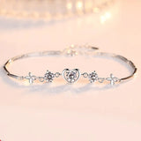 LVB82 Purple Stone Bracelet Women's Jewelry for Birthday