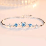 LVB82 Purple Stone Bracelet Women's Jewelry for Birthday