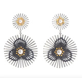 LVK1 Geometric Stud Earrings for Women Girls Tiny Ear Studs Pendientes