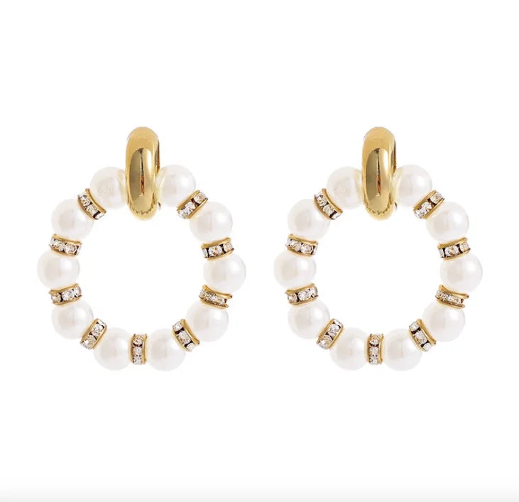 LVK1 Geometric Stud Earrings for Women Girls Tiny Ear Studs Pendientes