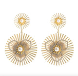 LVK1 Geometric Stud Earrings for Women Girls Tiny Ear Studs