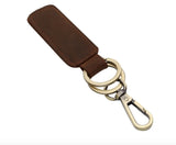 LVK3 Metal Key Ring Anti-Lost Braided Rope Keychain
