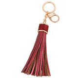 LVK5 Tassel Keychain Bag Charms Boho Jewelry Gift for Women