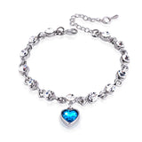 Temperamental Lady Bangle, Wedding Gemstone Bracelet