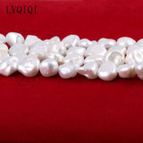 Natural Freshwater Baroque Pearl Beads Loose For Jewelry Making