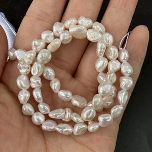 Baroque Freshwater Pearl Bead Spacer Loose Beads, DIY Necklace Bracelet