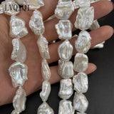 Baroque Square Shape Pearl Beads for DIY Jewelry Making