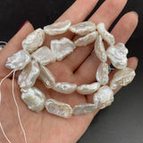 Baroque Square Shape Pearl Beads for DIY Jewelry Making