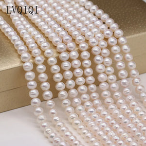 Natural Freshwater Pearl Beads for Jewelry DIY