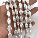 Baroque Rhombus Shape Freshwater Pearl Beads for Jewelry Making