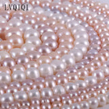 Freshwater Pearl Beads High Punch DIY Necklace Bracelet 6-7mm