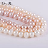 Freshwater Pearl Beads High Punch DIY Necklace Bracelet 6-7mm