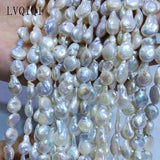 9-10mm Freshwater Baroque Pearl Beads for DIY Necklace Bracelet