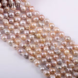 Baroque Freshwater Pearl Beads 10x13mm for DIY Jewelry