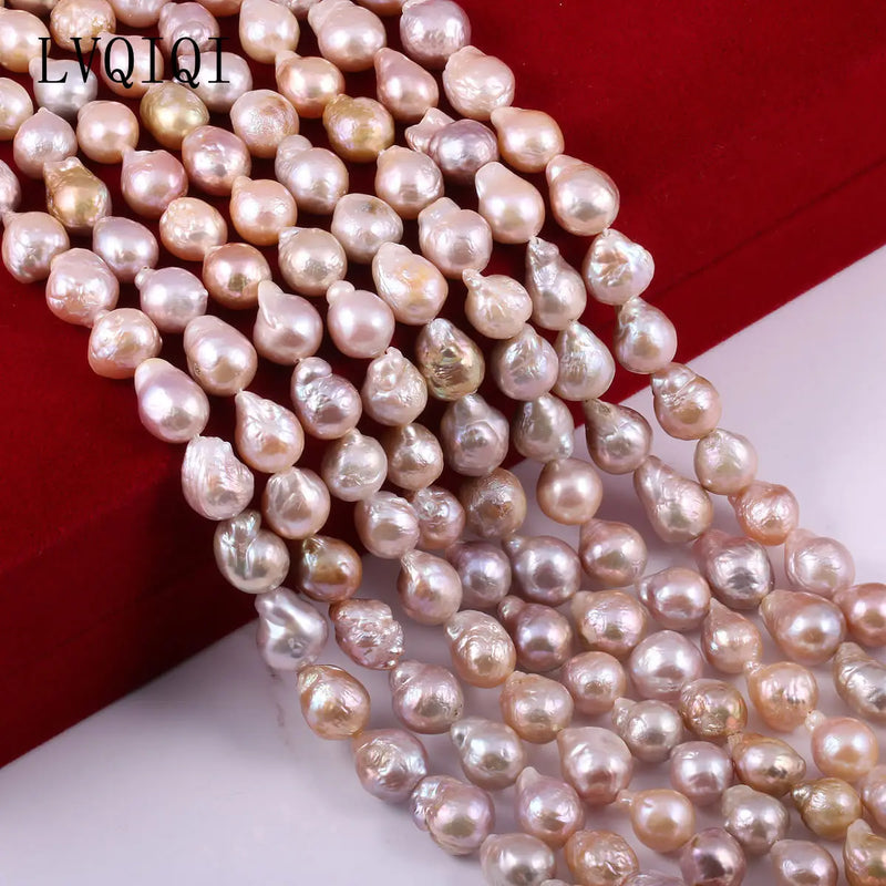Baroque Freshwater Pearl Beads 10x13mm for DIY Jewelry