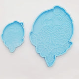 2x Parrot Silicone Keychain Mold for DIY Coaster Decor Craft Tool