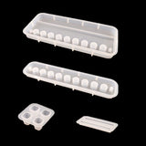 LX9D Pen Holder Mold Resin Casting Epoxy Craft DIY Office Ornament