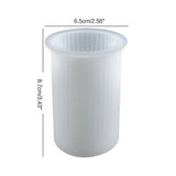 LX9D Pillar Candle Silicone Molds Cylinder Resin Casting Mold Candle Molds DIY