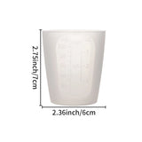 LX9D Silicone Measuring Cup Hand-adjusted Glue Cup