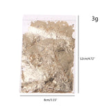 Metallic Foil Flakes for Resin Art & Crafts