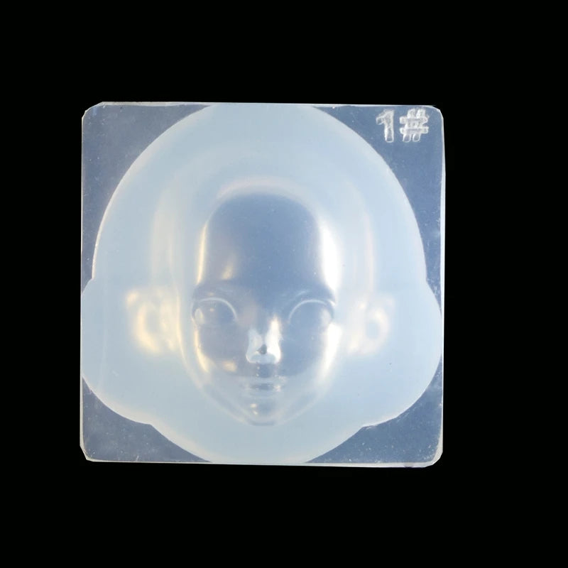 Human Face Doll Resin Mold DIY Crafts