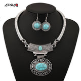 Vintage Bohemian Ethnic Choker Maxi Statement Necklace Women