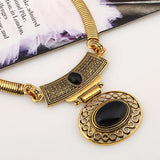 Vintage Bohemian Ethnic Choker Maxi Statement Necklace Women
